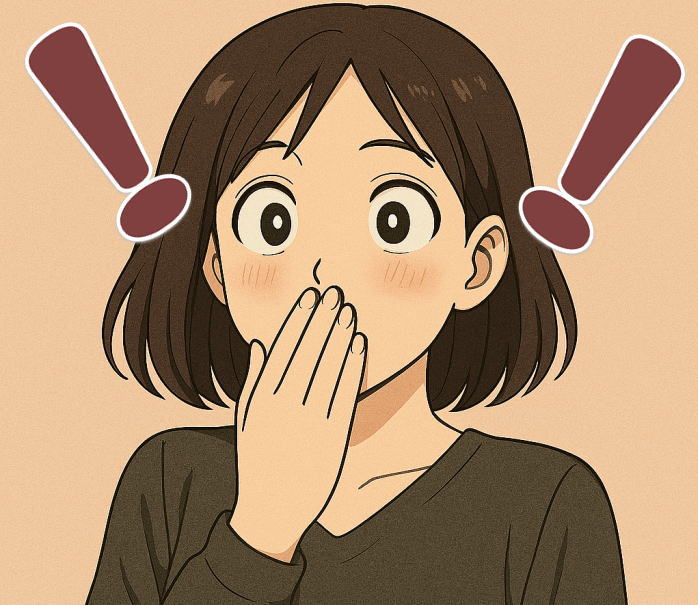 唖然とした表情