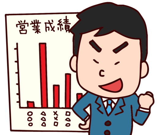 口八丁の営業マン